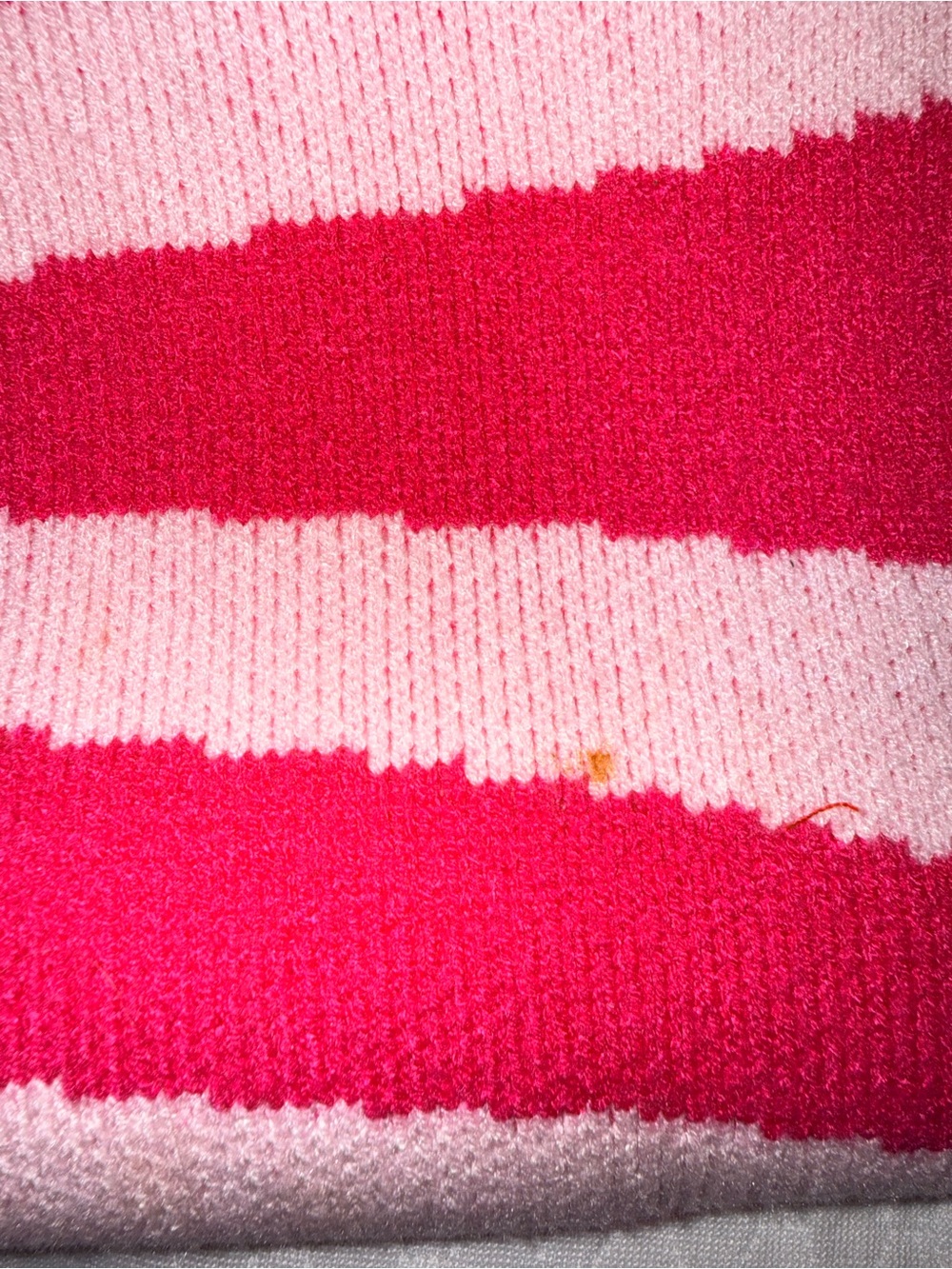 126. Sleeveless Turtleneck Mini Dress in Fuchsia and Light Pink - Picture 5 of 5